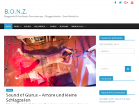 Screenshot des Blogs B.O.N.Z.