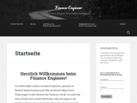 Screenshot des Blogs Finance-Engineer