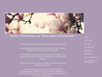 Screenshot des Blogs Zissy testet und berichtet