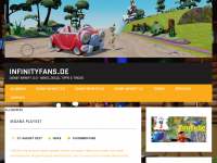 Screenshot des Blogs Infinityfans.de