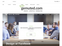 Screenshot des Blogs GEMUTED.com – Lifestyle und Popkultur vom Rhein
