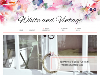 Screenshot des Blogs White and Vinatge