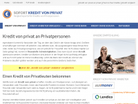 Screenshot des Blogs Sofort-Kredit-von-Privat.de