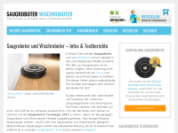 Screenshot des Blogs Saugroboter-Wischroboter.de