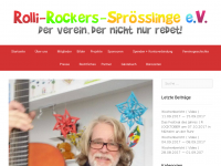Screenshot des Blogs Rolli-Rockers-Sprösslinge e.V.