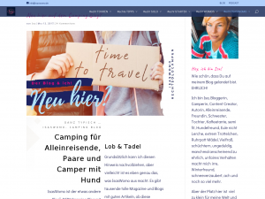 Screenshot des Blogs IsasWomo