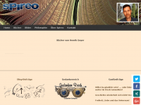 Screenshot des Blogs Spireo, Henrik Geyer, Spiritualität und Inspiration