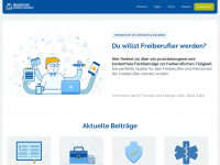 Screenshot des Blogs Freiberufler werden – und bleiben!
