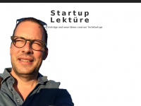 Screenshot des Blogs How to start a tech startup
