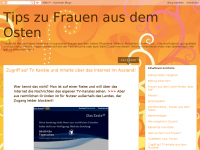 Screenshot des Blogs Frauen aus dem Osten