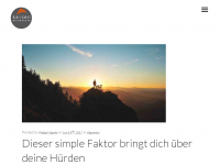 Screenshot des Blogs Kaizen Mindstyle