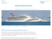 Screenshot des Blogs Kreuzfahrthelfer