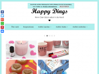 Screenshot des Blogs Happy Dings – DIY, Reisen, Leben – alles, was glücklich macht!