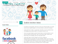 Screenshot des Blogs Familie Krümel