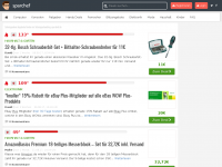 Screenshot des Blogs Sparchef.de – Die besten Schnäppchen und Angebote bei Sparchef.de