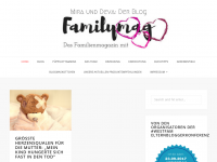 Screenshot des Blogs Familymag
