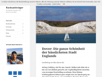 Screenshot des Blogs Rucksackträger