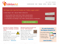 Screenshot des Blogs Das Telefon-Tagebuch