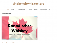 Screenshot des Blogs singlemaltwhiskey.org
