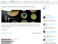 Screenshot des Blogs onTime7
