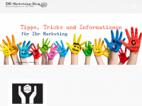Screenshot des Blogs KMU-Marketing-Blog