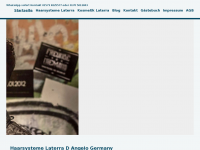 Screenshot des Blogs Haarsysteme Laterra