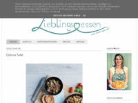 Screenshot des Blogs Lieblingsessen