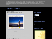 Screenshot des Blogs Rasmus’ Gedanken