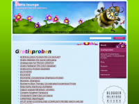 Screenshot des Blogs Gratis lounge Shopping kochen Info and more