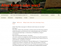 Screenshot des Blogs Alles Kelten oder was