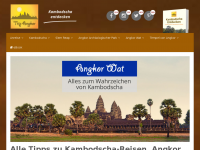 Screenshot des Blogs Trip Angkor