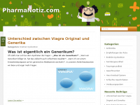 Screenshot des Blogs Vergleich von ✚Online-Apotheken✚ und Medikamente in Deutschland, Holland, Österreich – Gesundhe
