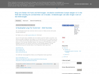 Screenshot des Blogs Unser Abenteuer Wohnwagen