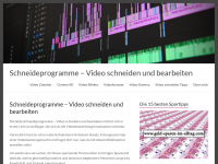 Screenshot des Blogs Video schneiden und bearbeiten – einfach erklärt