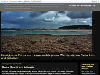 Screenshot des Blogs Fotografie…