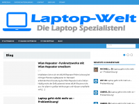 Screenshot des Blogs Laptop-Welt