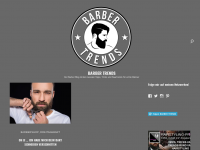 Screenshot des Blogs Barber Trends