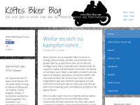 Screenshot des Blogs Köftes Biker Blog