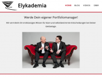 Screenshot des Blogs Elykademia