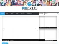 Screenshot des Blogs 4001Reviews – Hier gibt´s alles…außer Spoiler