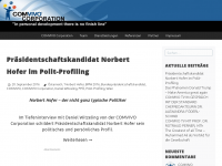 Screenshot des Blogs COMVIVO Corporation