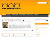 Screenshot des Blogs Helm-Ohren.de – Blog