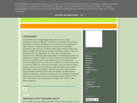 Screenshot des Blogs LR Parfüm und Kosmetik News