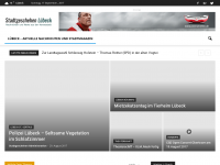 Screenshot des Blogs Stadtgeschehen Lübeck