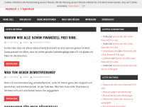 Screenshot des Blogs Auf dem Weg zur finanziellen Freiheit