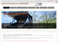 Screenshot des Blogs Leben, Reisen und Wohnen im Wohnmobil