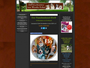 Screenshot des Blogs http://www.familienhund-welpe-elo.de/neues-aus-dem-blog/