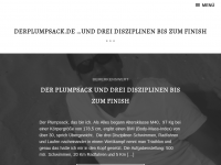 Screenshot des Blogs Triathlon statt Rheuma – Der Plumpsack und drei Disziplinen bis zum Finish