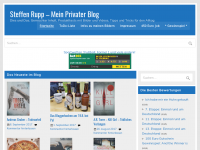 Screenshot des Blogs Steffen Rupp – Mein Privater Blog