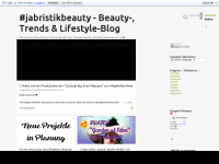 Screenshot des Blogs JaBristik Beautyblog